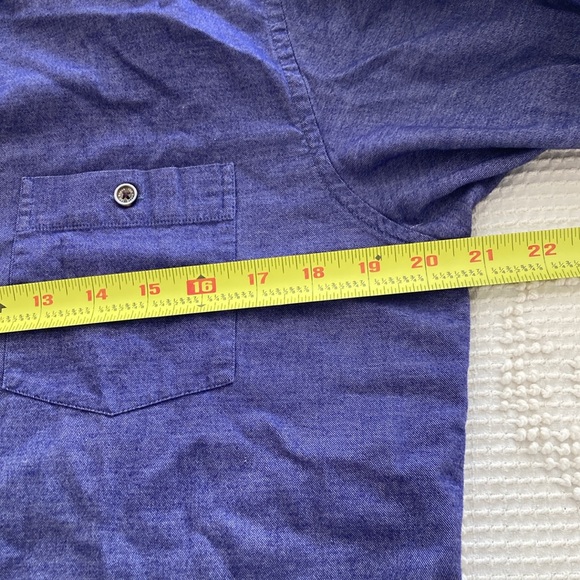 Ted Baker size 4 large chambray shirt - Picture 10 of 11
